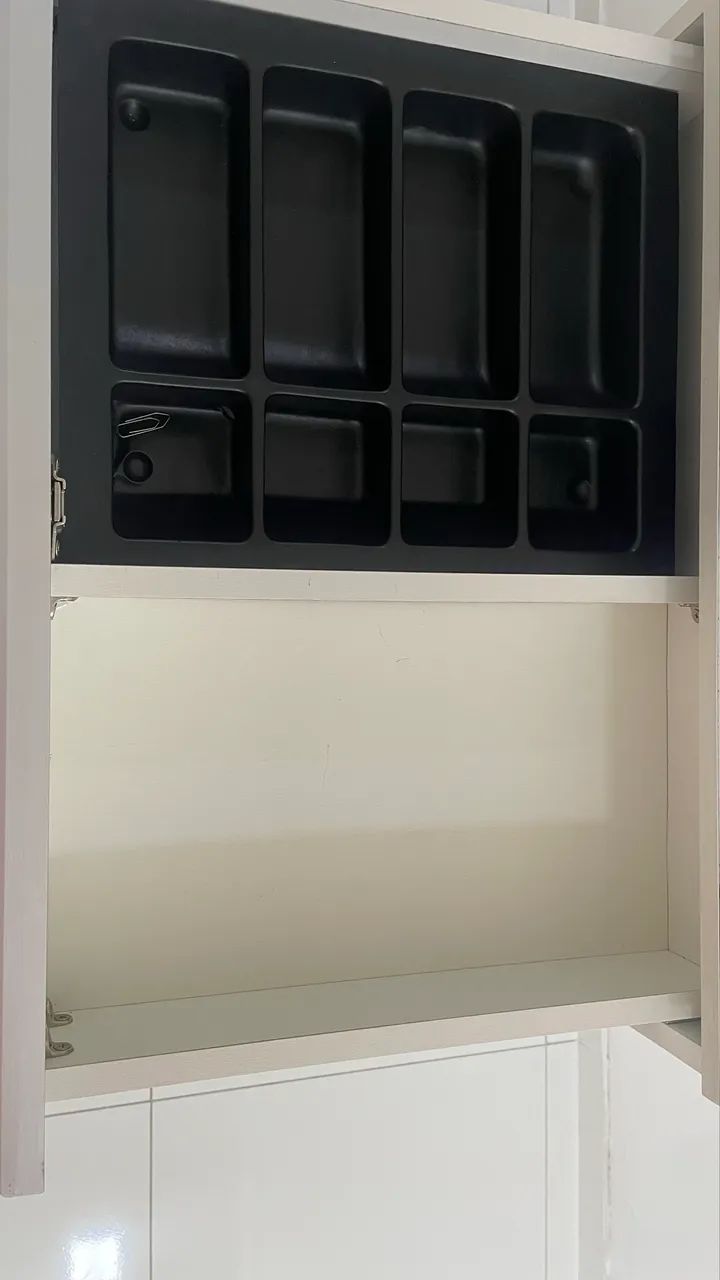 *Balcão Caixa com gaveta e armário 100% Mdf* - Foto 2