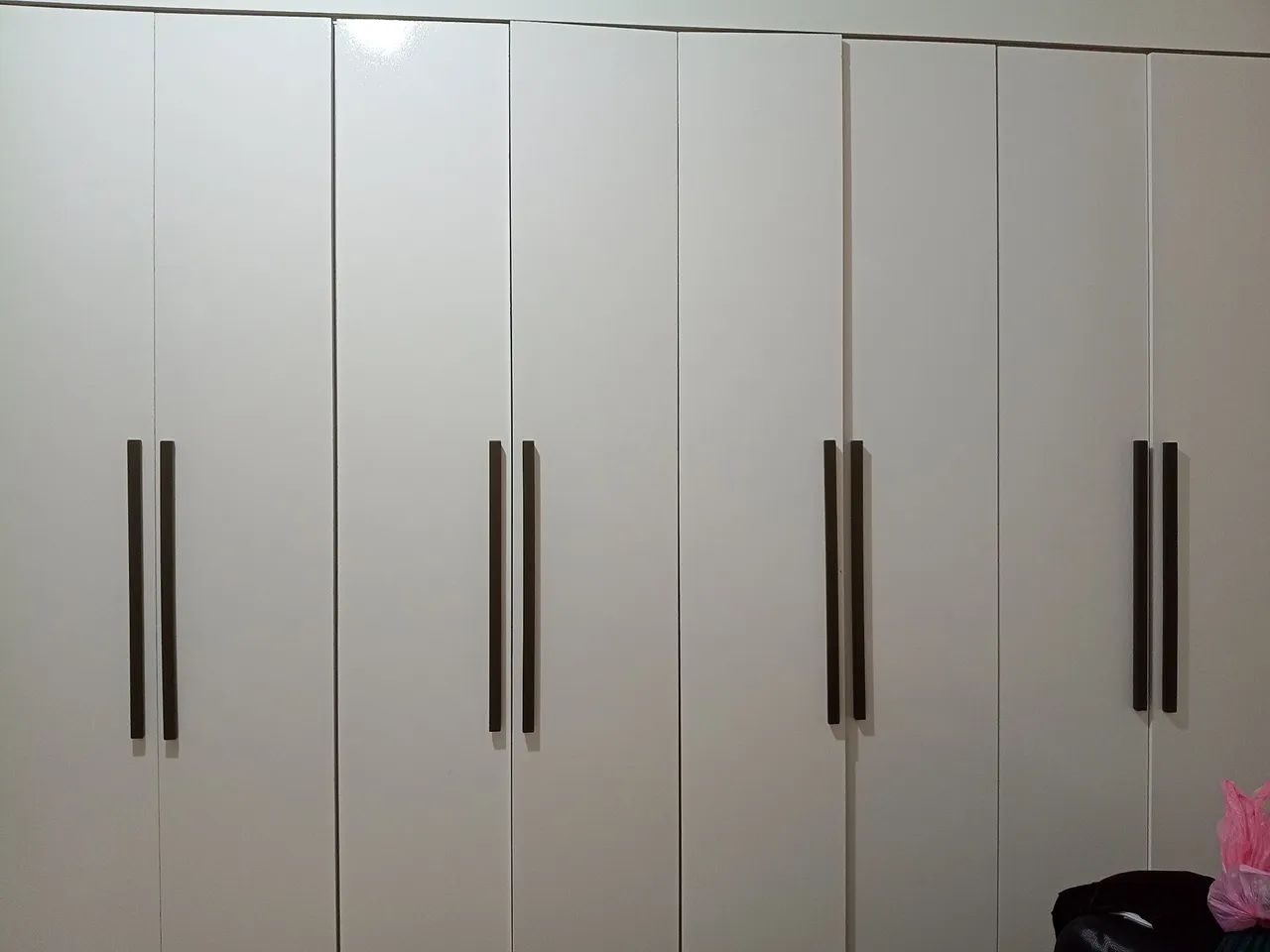 Guarda roupa branco 8 portas - Foto 2