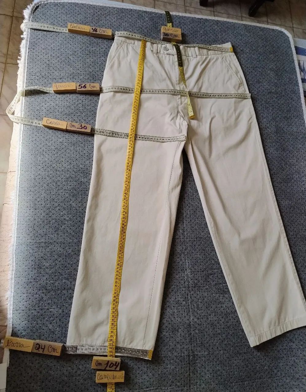 Calça Masculina Brooksfield 48 - Foto 5