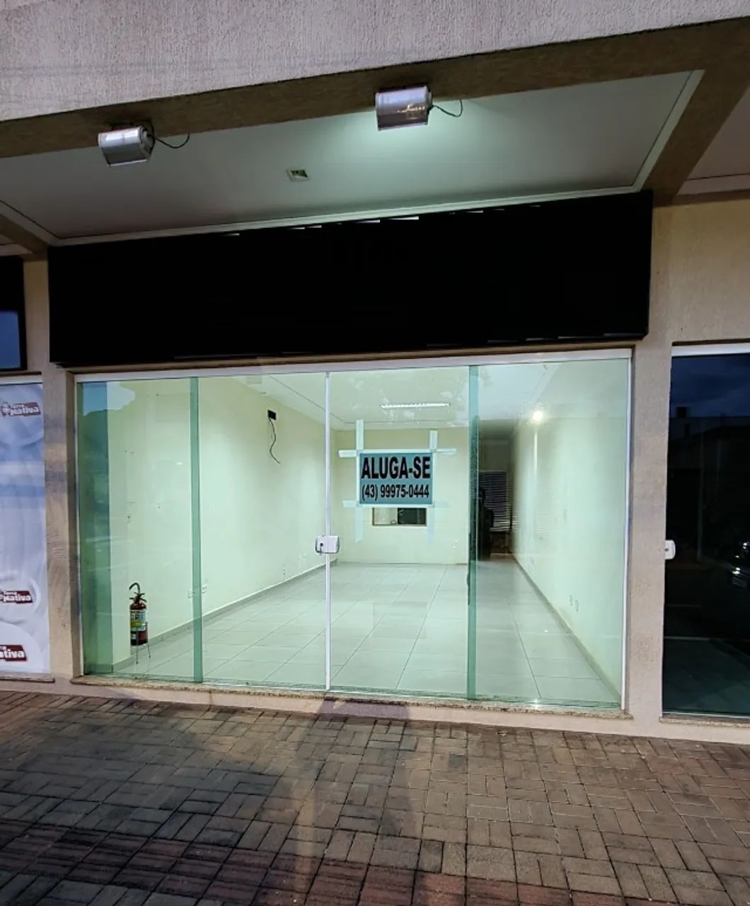 Alugo sala comercial de 60 m² no Centro de Cornélio Procópio