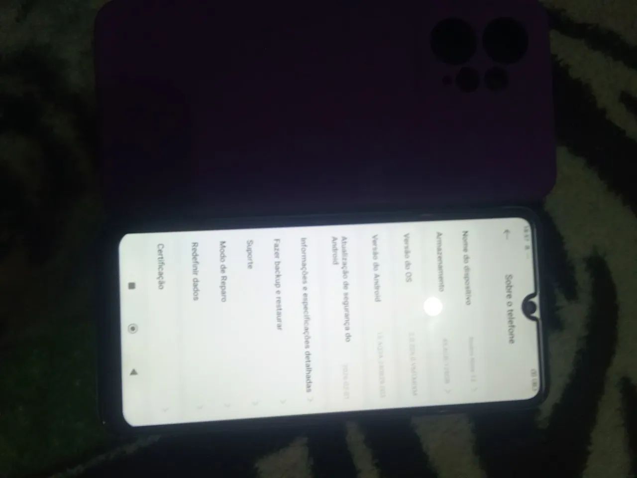 Vendo celular Redmi Note 12 128Gb funcionando perfeitamente tudo  - Foto 2
