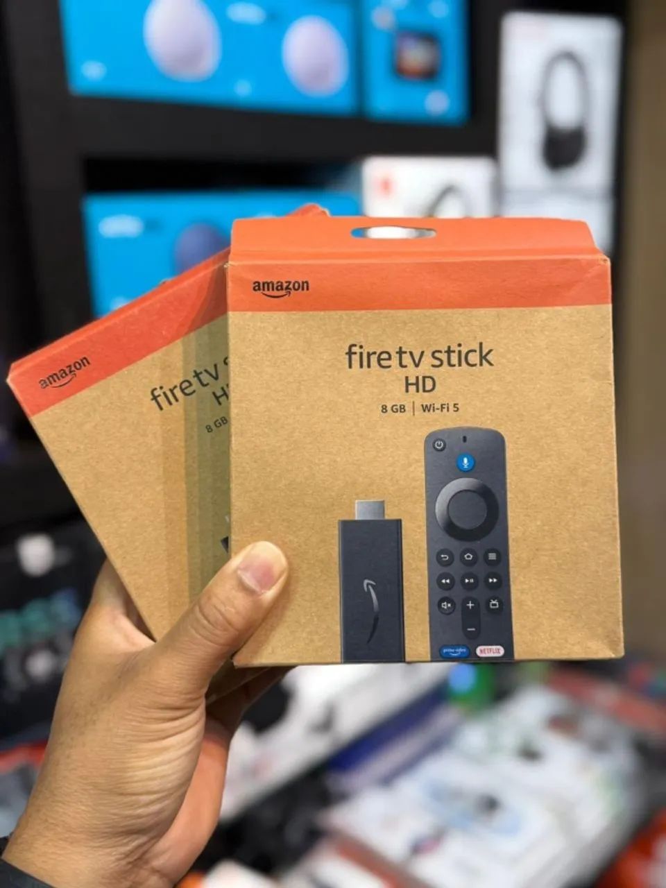 Fire TV Stick HD Wifi 5 (Amazon) R$399,00 