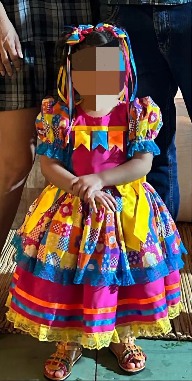 Vestido Junino (TAM 3 anos)  - Foto 3
