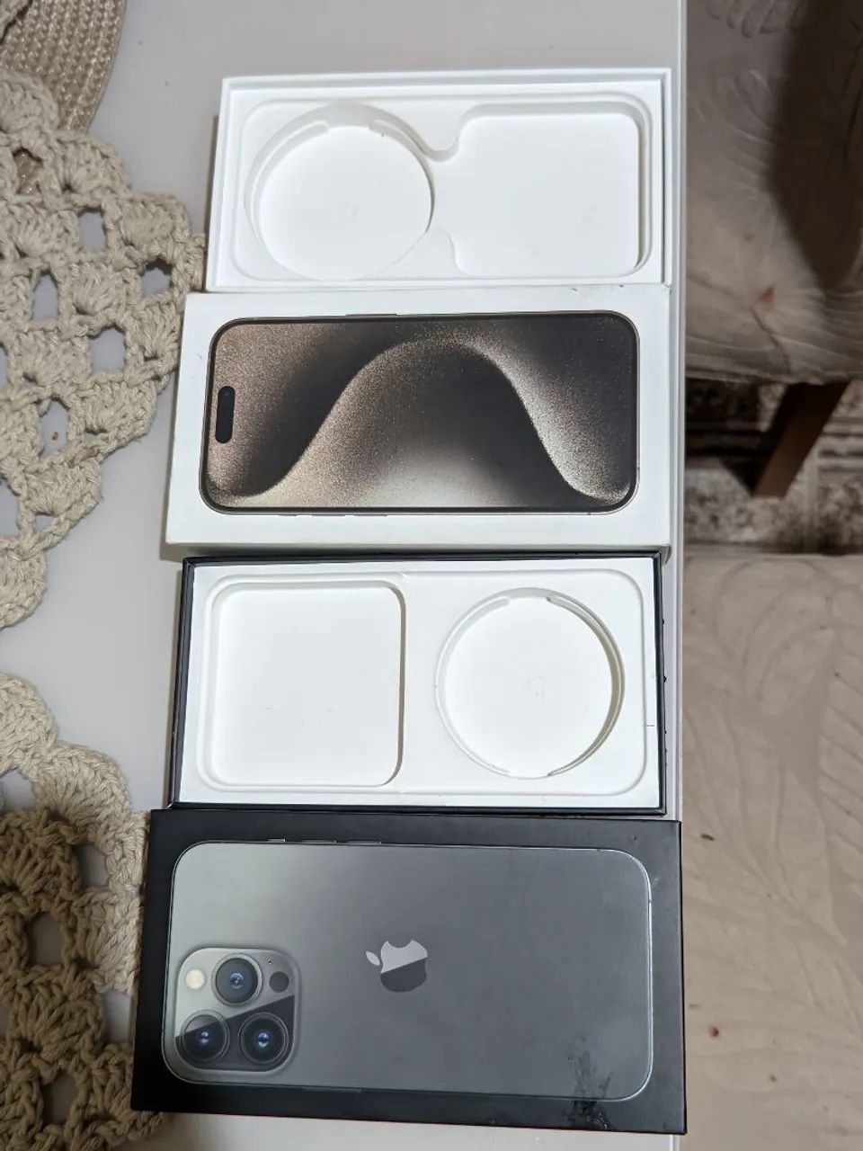 Caixas iPhone 13 PRO e 15 PRO para mostruário. - Foto 2