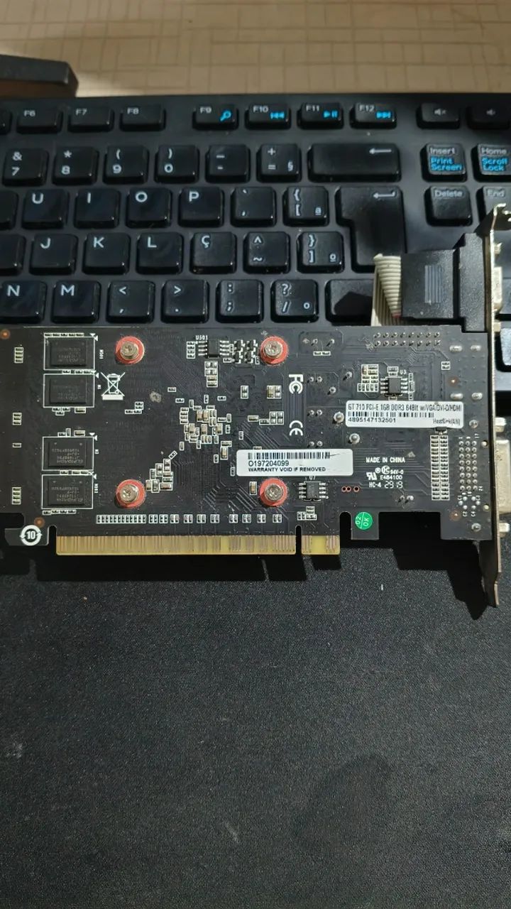 Placa de Vídeo GT 710 PCI-E 1GB DDR3 64Bit - Foto 3