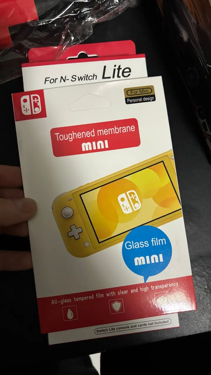 Nintendo switch lite desblck novo na caixa com acessórios  - Foto 5