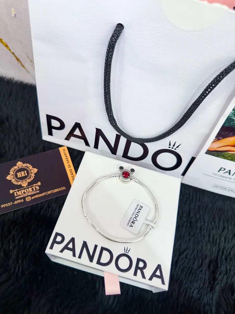 Pulseira Pandora Moments Mickey Mouse - Foto 4