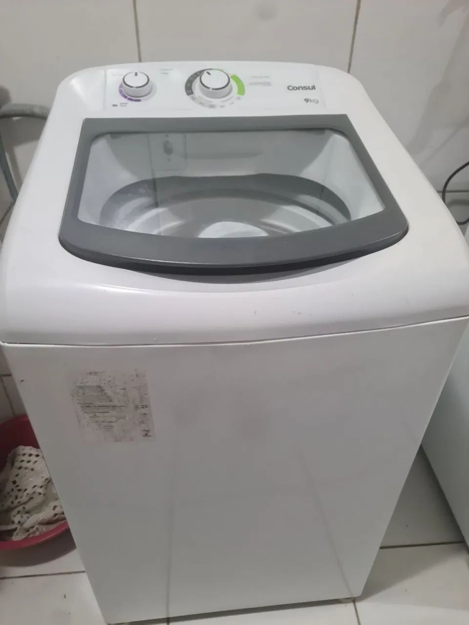 VENDO ESTA MÁQUINA DE LAVAR 9KG CONSUL