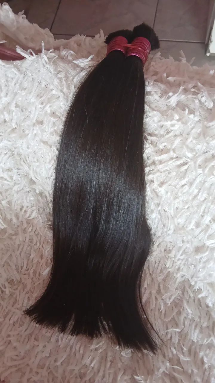Cabelo 100% humano virgem  - Foto 3