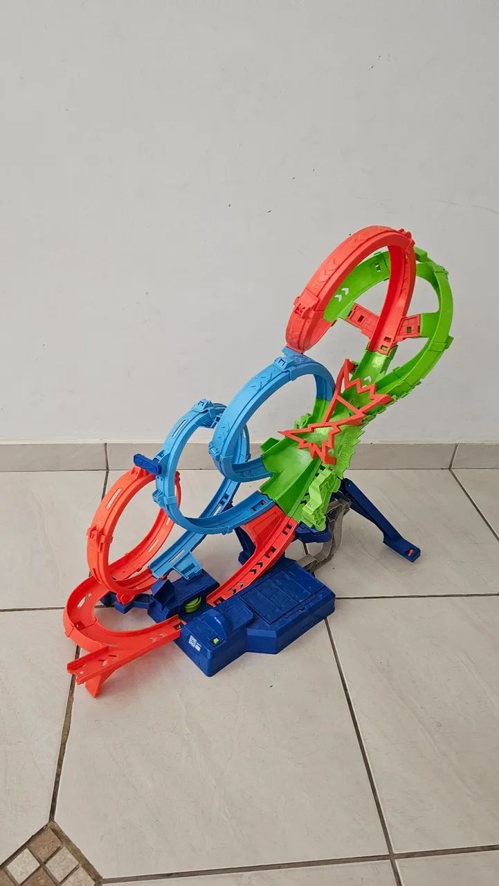 Pista Hot-Wheels-loop - Foto 2