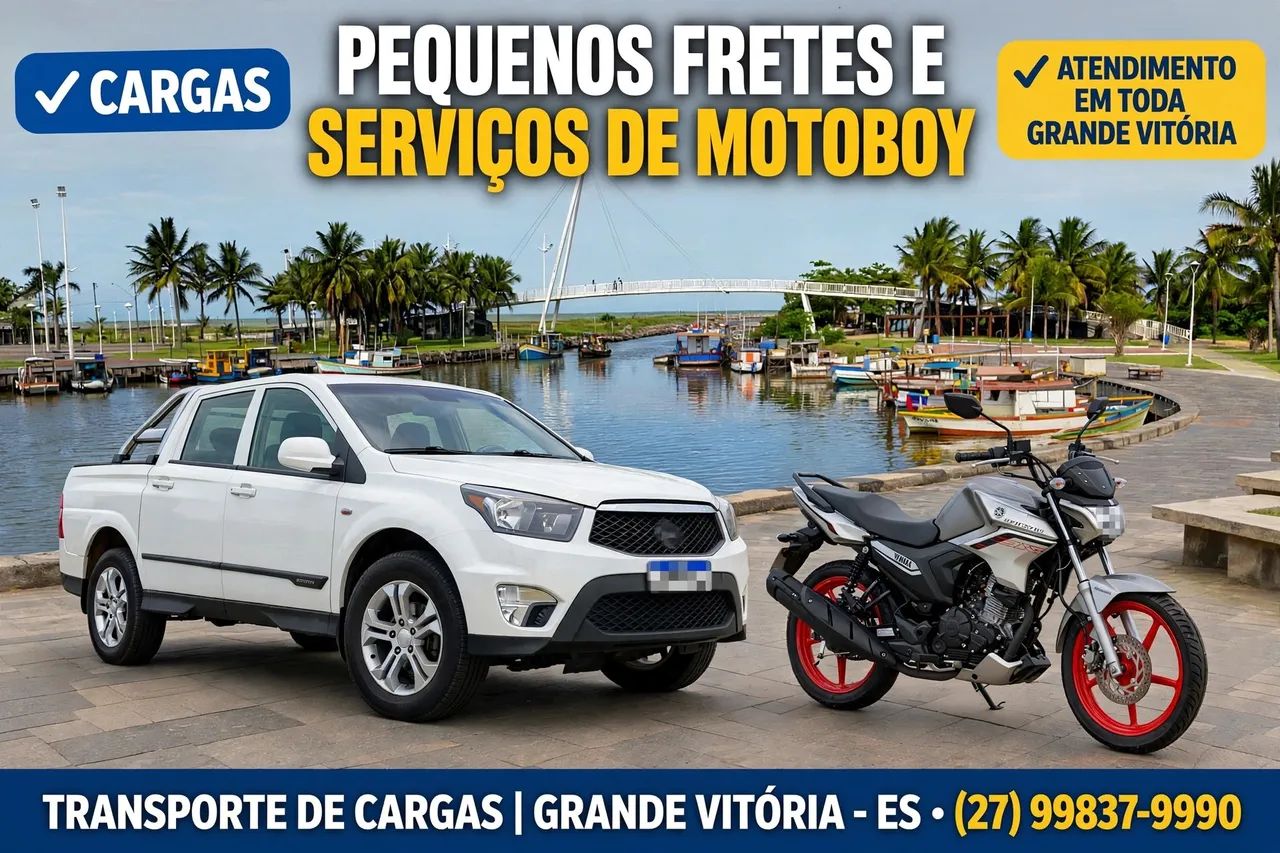 Pequenos Fretes e serviços de Motoboy