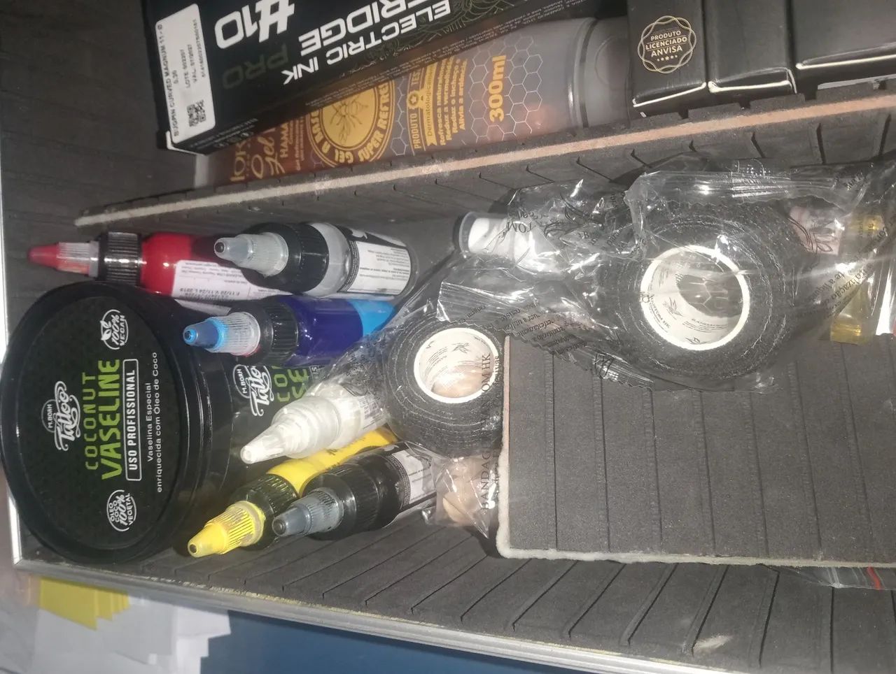 Máquina de tatuagem com kit completo  - Foto 3