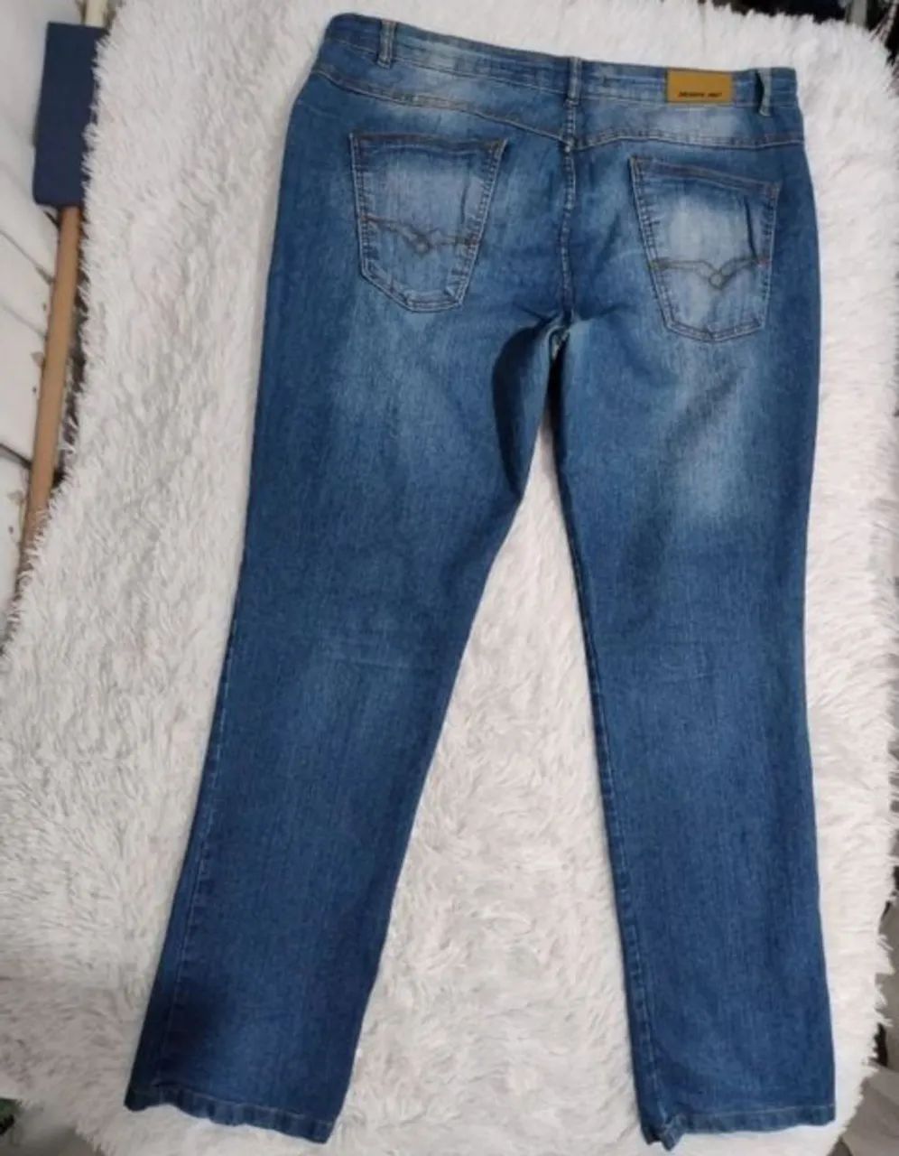 Calça Jeans Jocko's Masculina Plus Size 46 - Foto 3