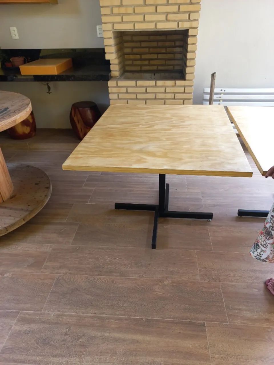 Mesa estilo industrial - Foto 4
