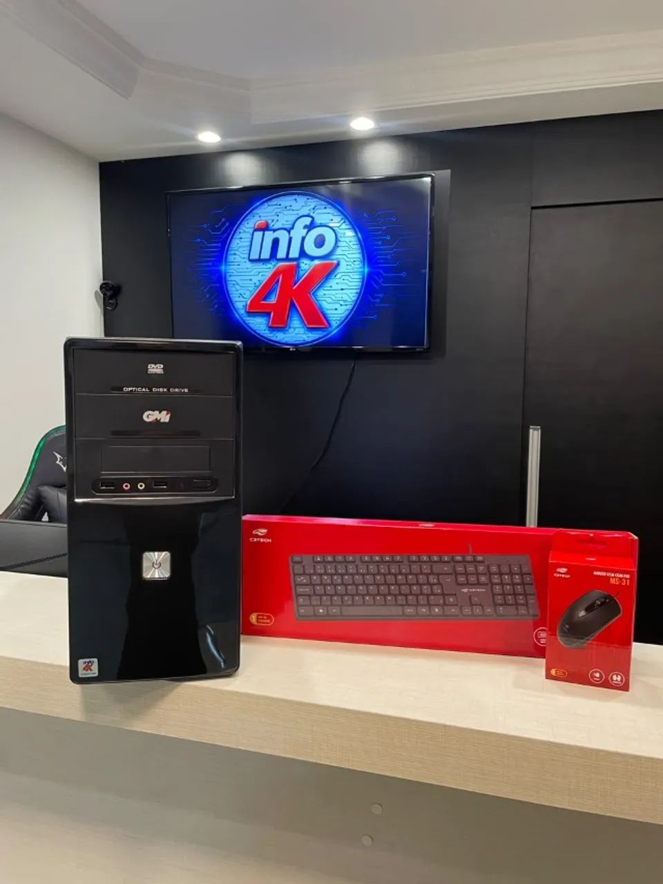 PC GMI i3 4ª | 8GB DDR3 | SSD 120GB