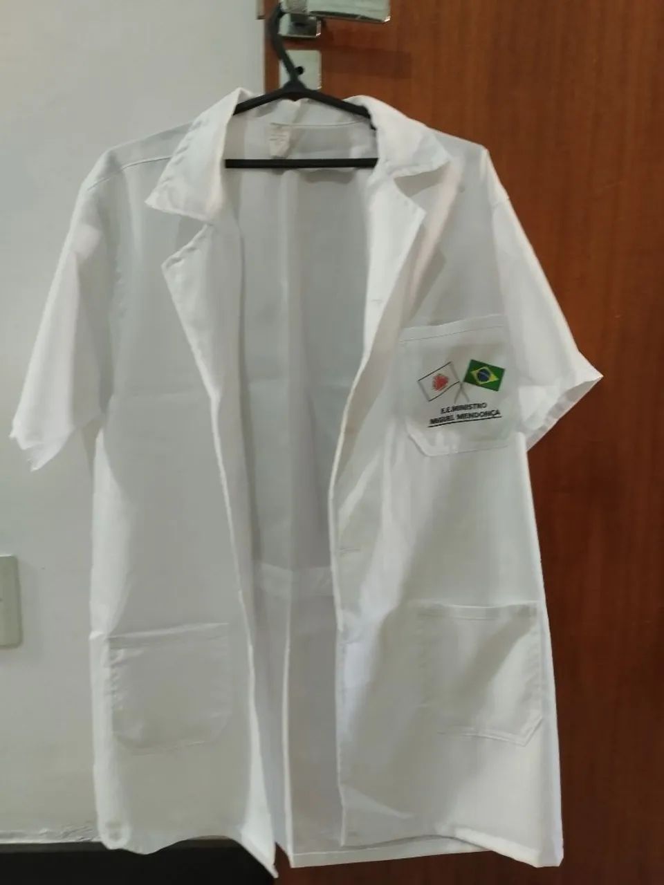 Jaleco branco tamanho G