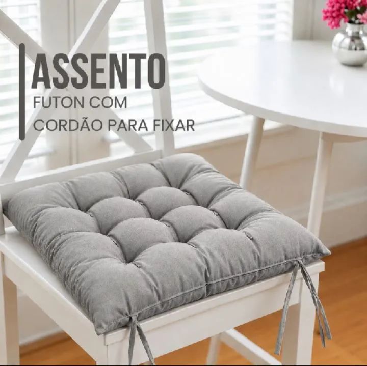 Conjunto 4 cadeira poltrona com almofada  - Foto 4