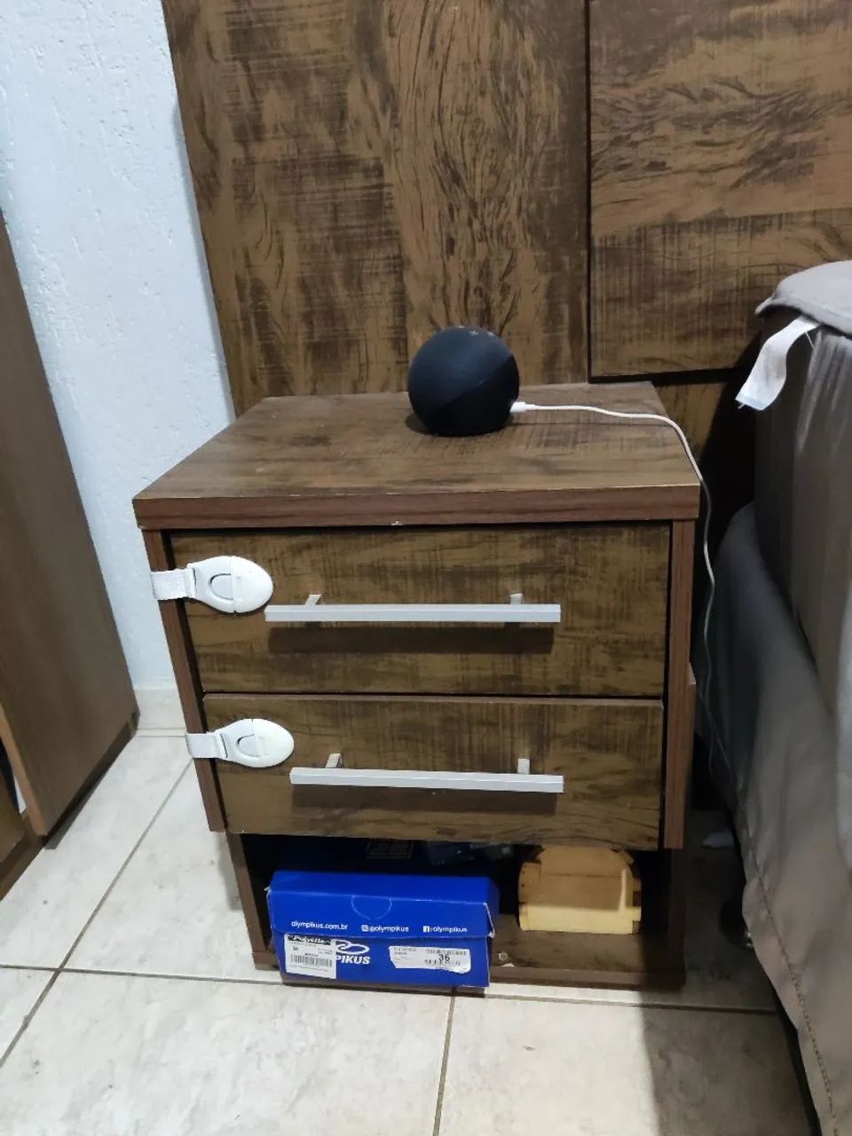 Vendo Cabeceira marrom Regulável  - Foto 4