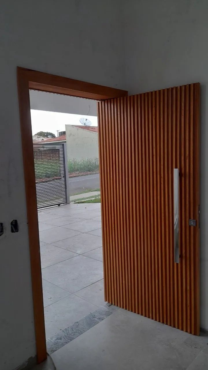 Porta Ripada de Madeira - Foto 4