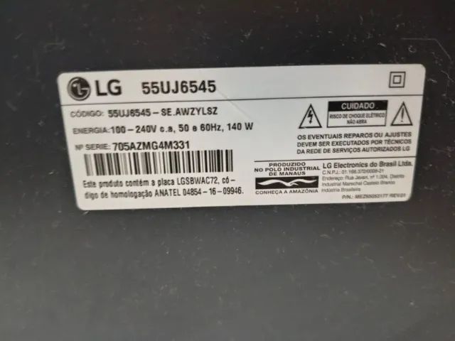 TV SMART LG 55" MODELO: 55UJ6545 - Foto 2