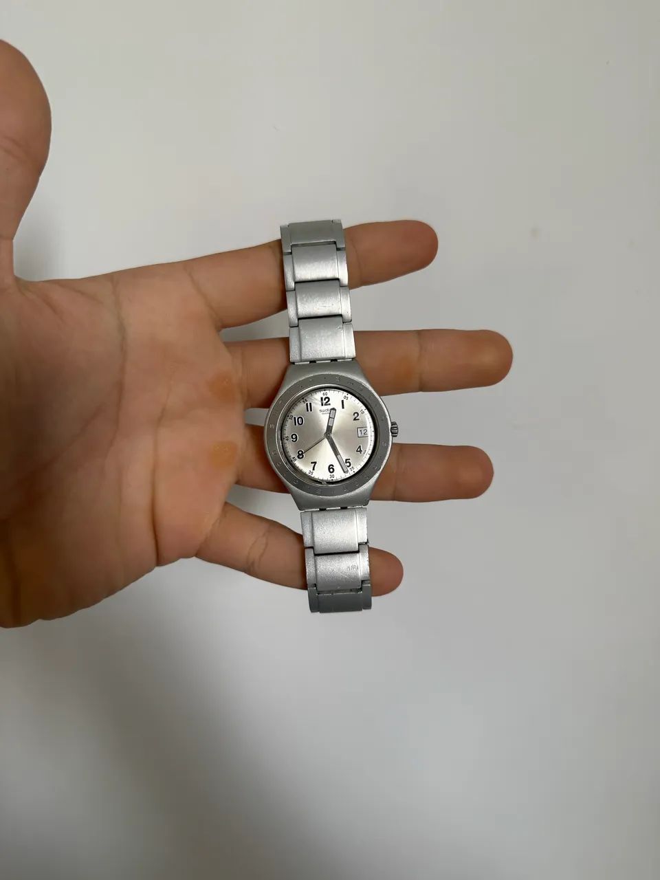 Relógio Swatch Irony Aluminum importado