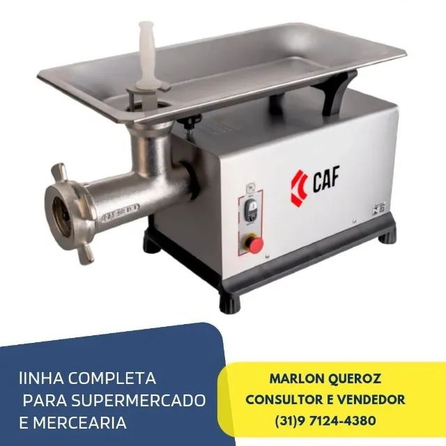 Moedor de Carne Boca 98 Monofásica CAF