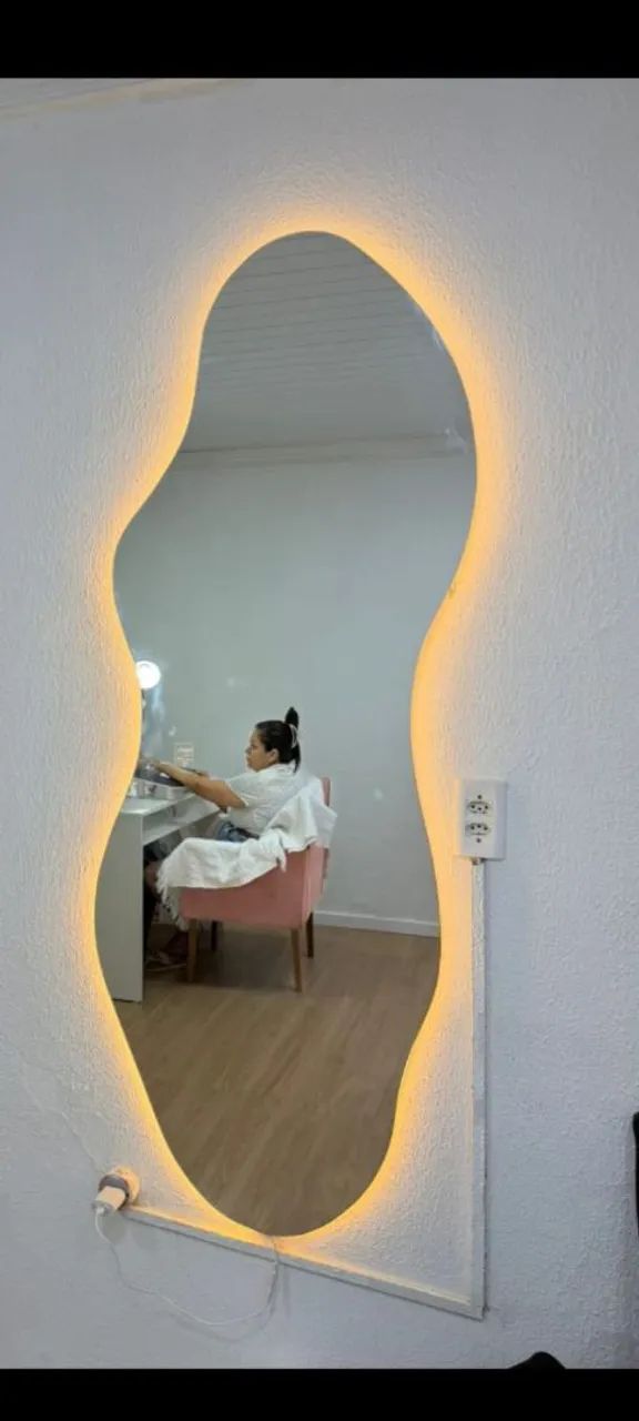 Espelho com led .