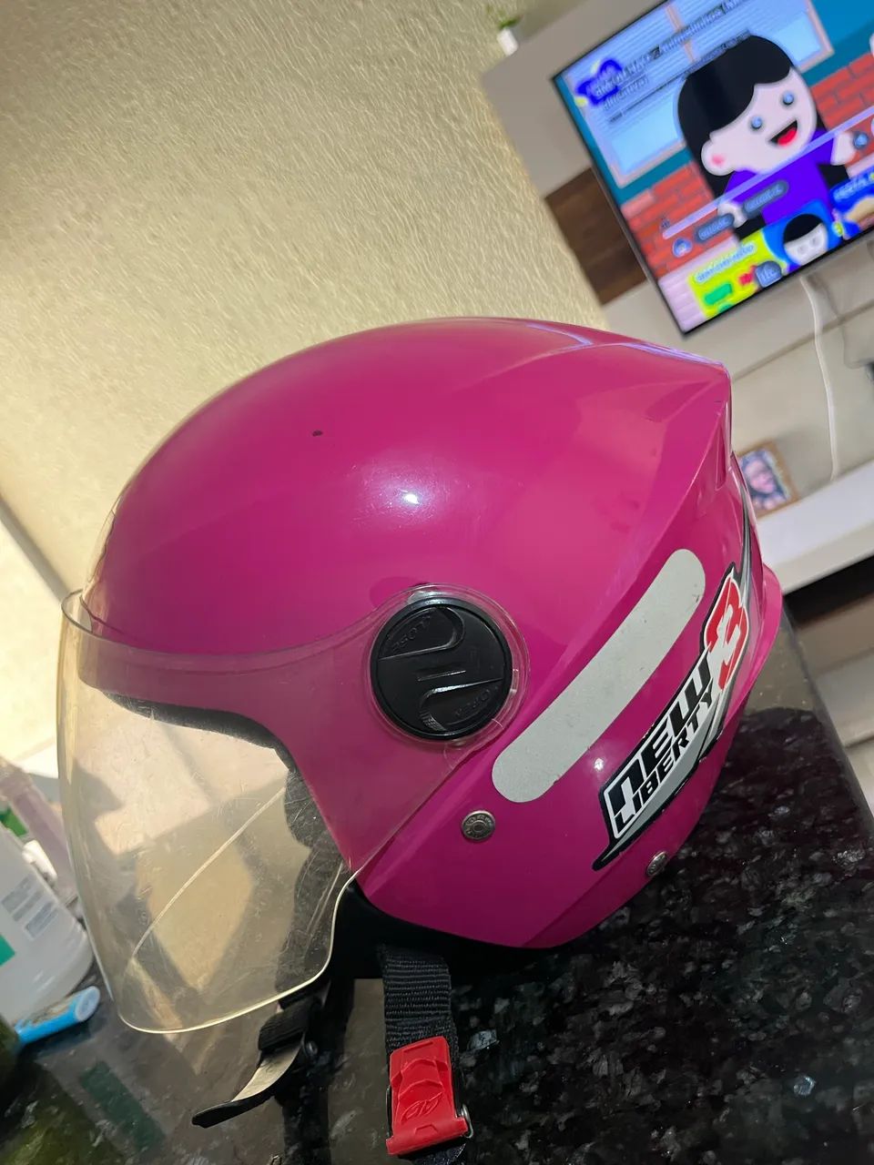 Capacete rosa  - Foto 5