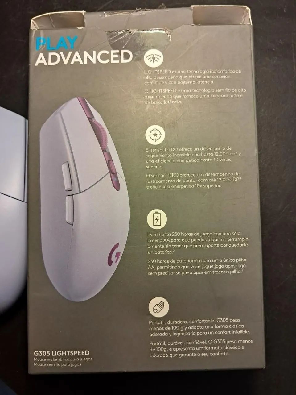 MOUSE LOGITECH G305 PRO - Foto 4