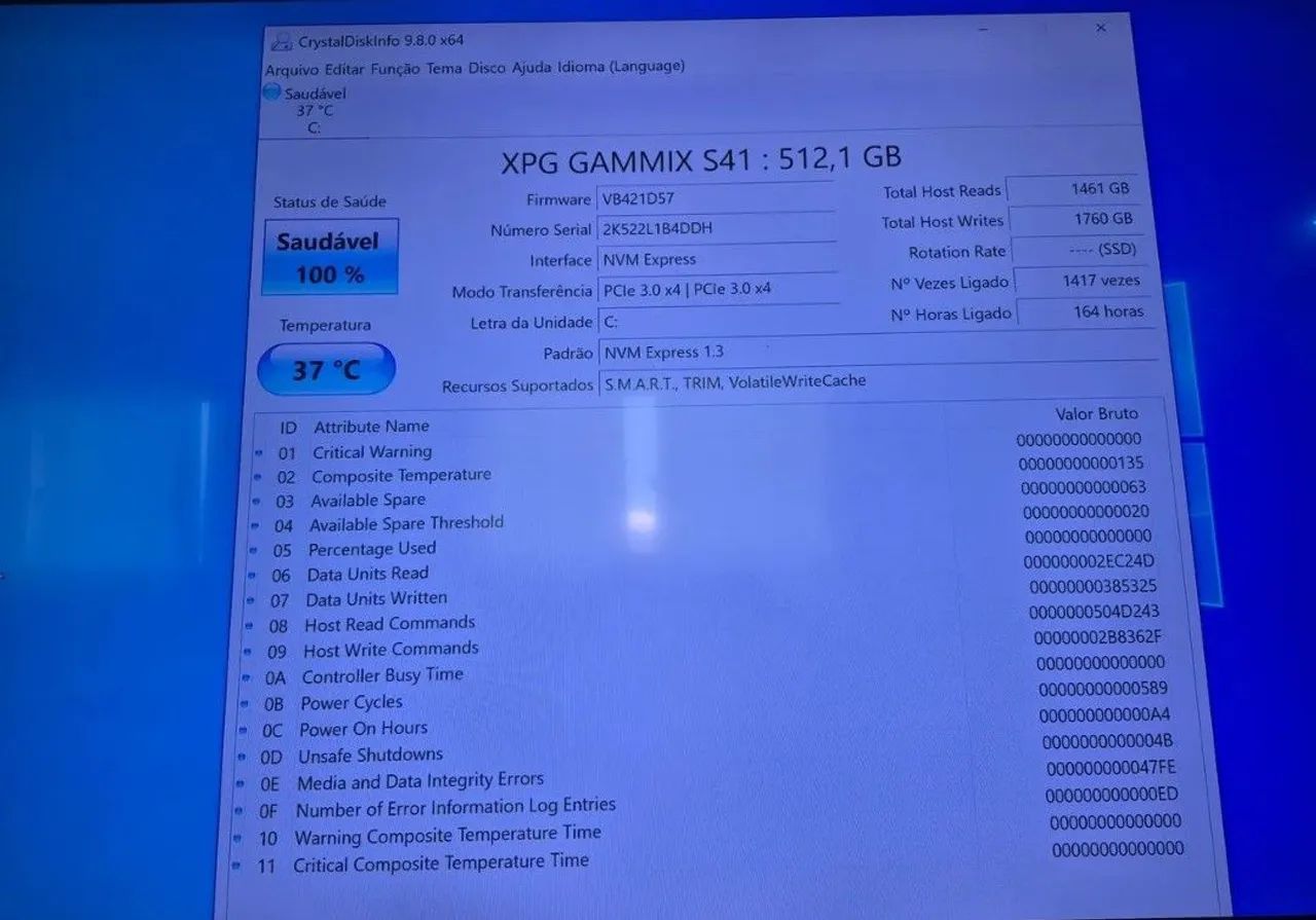 SSD XPG - S41G - 512GB - Foto 4