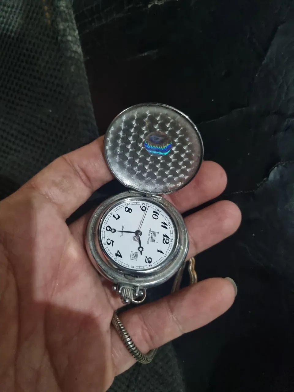 Relógio de bolso Dumont lindo 
