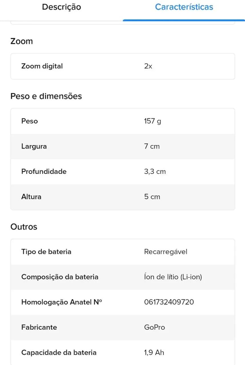 Câmera go pro 13 black - Foto 5