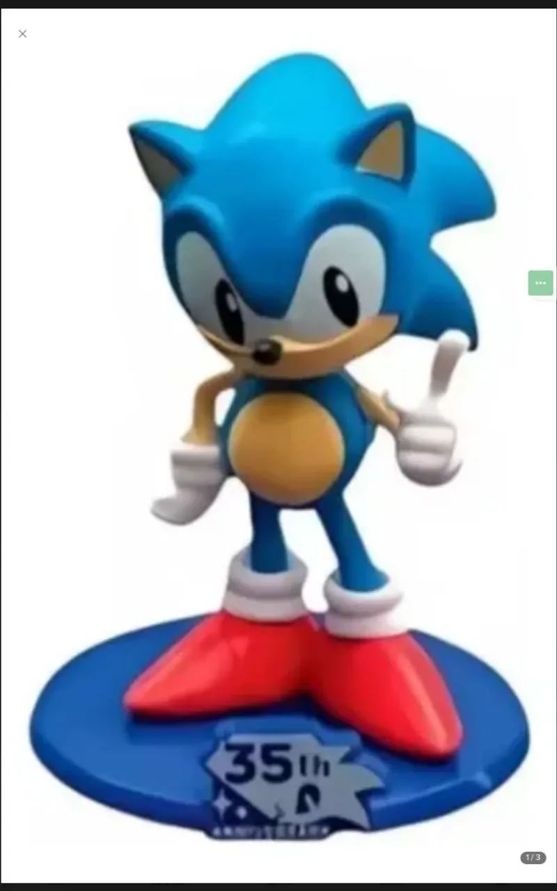 Coleção Sonic 35 anos Bob's. - Foto 3