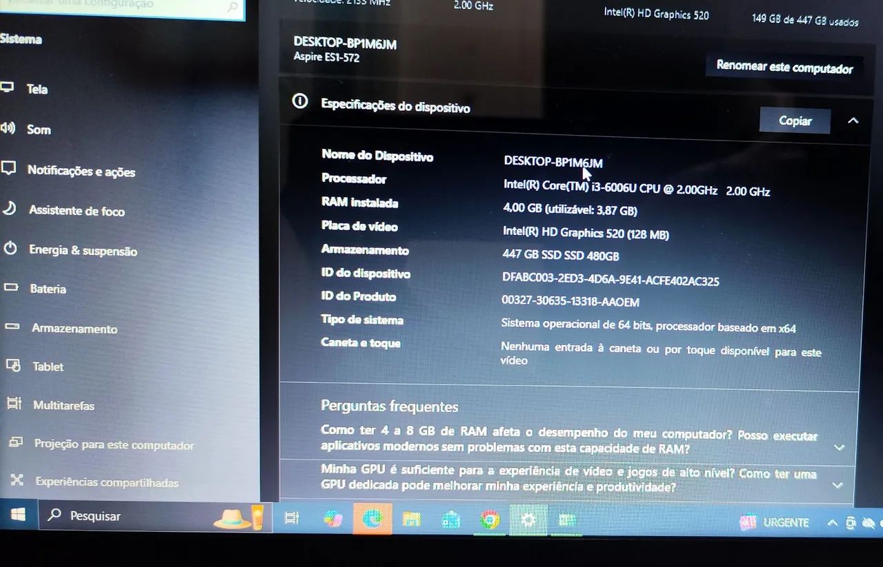 Notebook Acer 640 - Foto 3