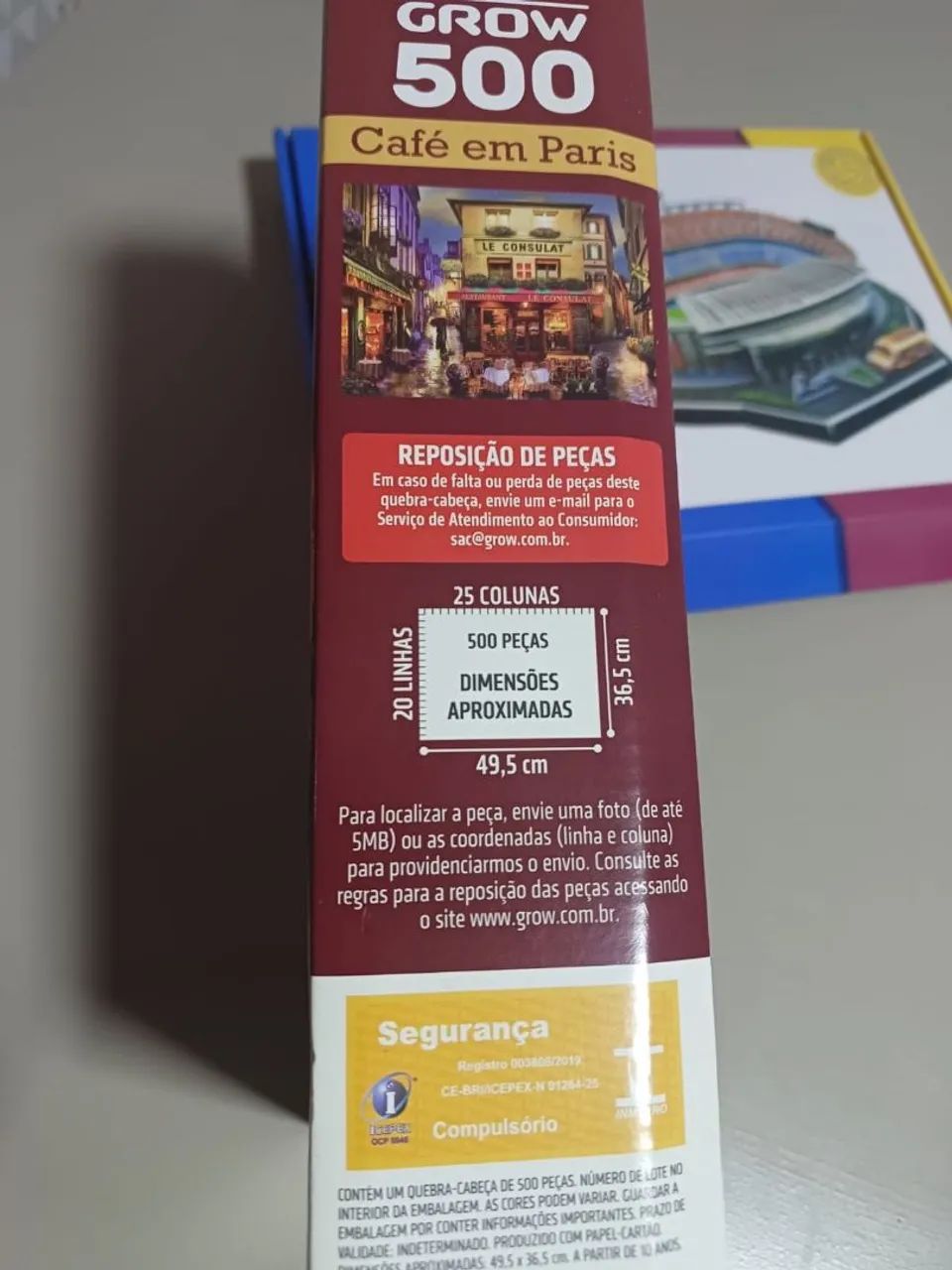 Quebra-cabeça café em Paris, lindo!! - Foto 4