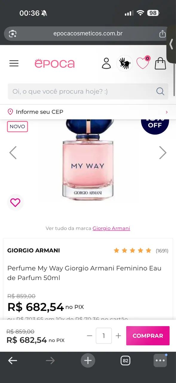 Perfume Giorgio Armani my way  - Foto 4