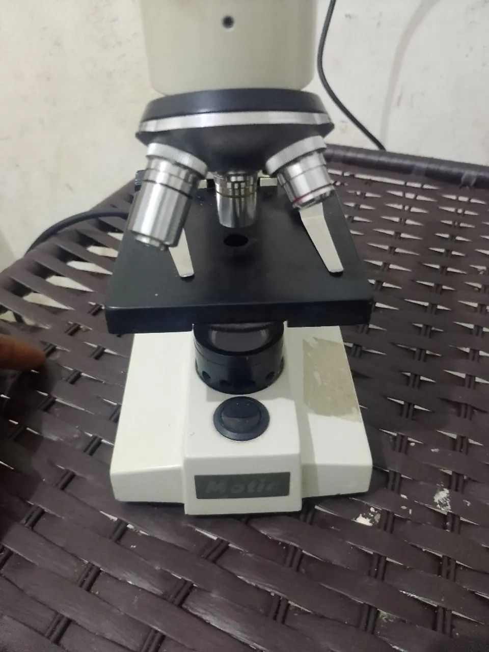 Microscópio pra vender marca motic wf 10x  - Foto 5