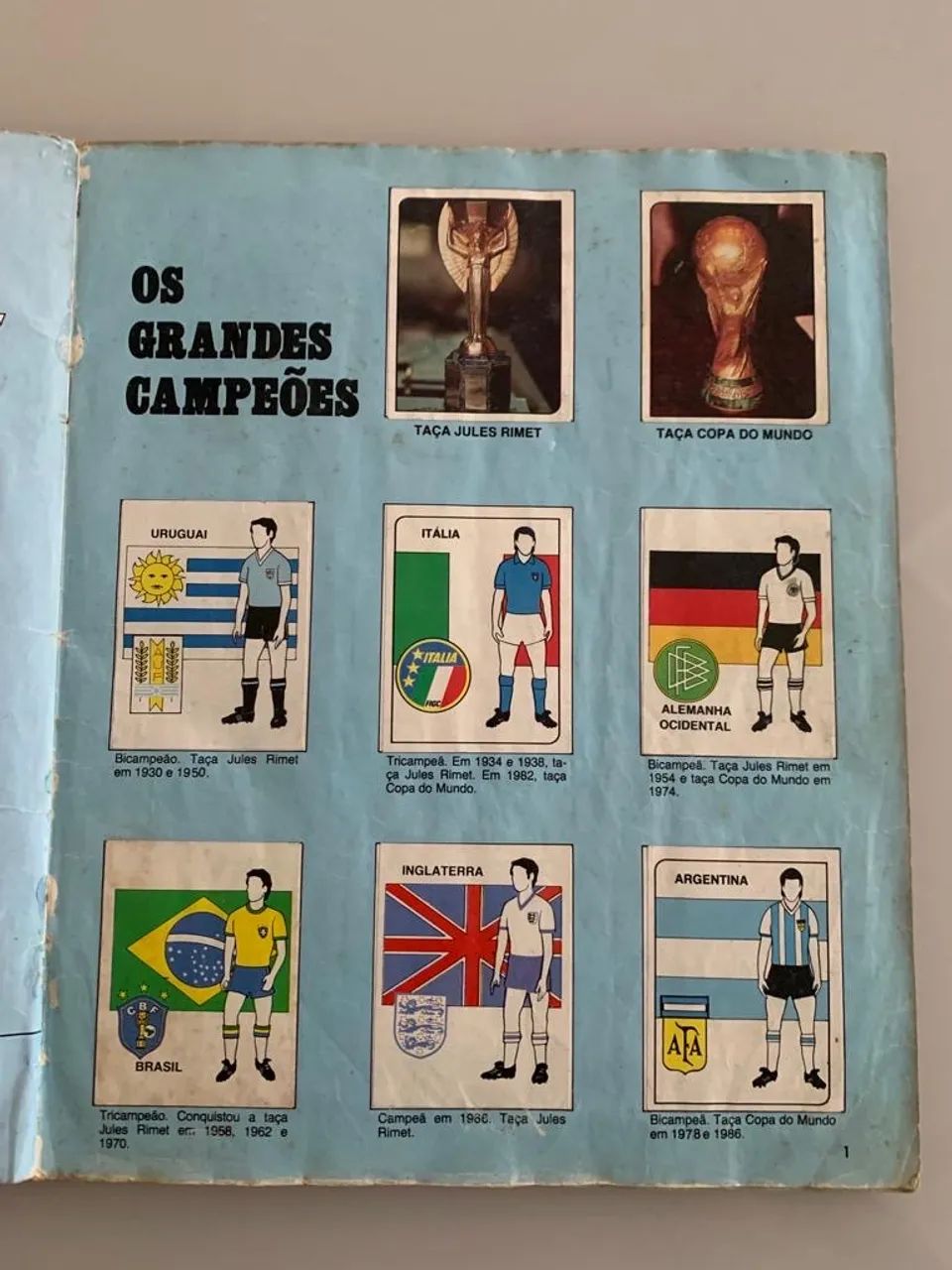 Álbum copa do mundo Itália 1990 - Foto 2