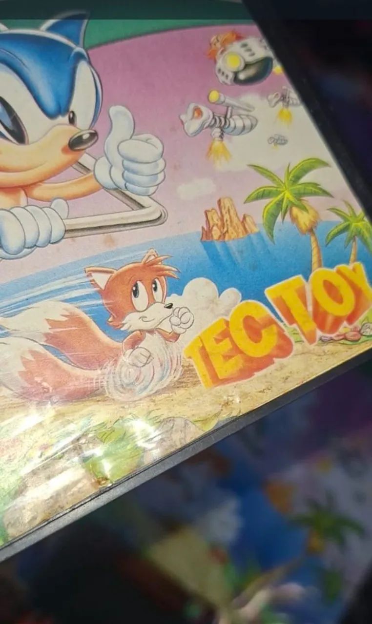 Sonic 2 Master System com poster Manual sem capa - Foto 4