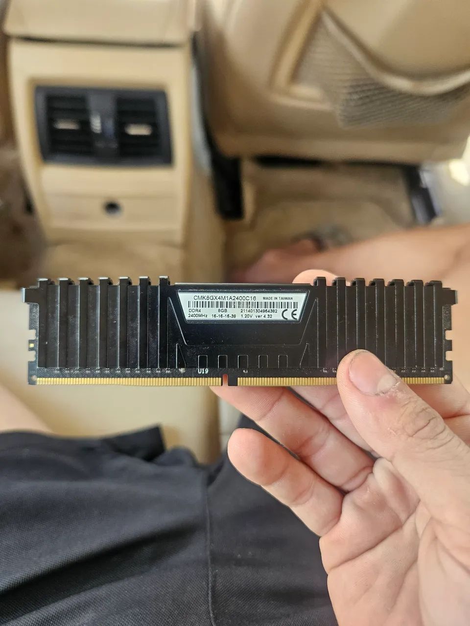 Pente memória ram 8gb ddr4 cortar vengeance lpx - Foto 2