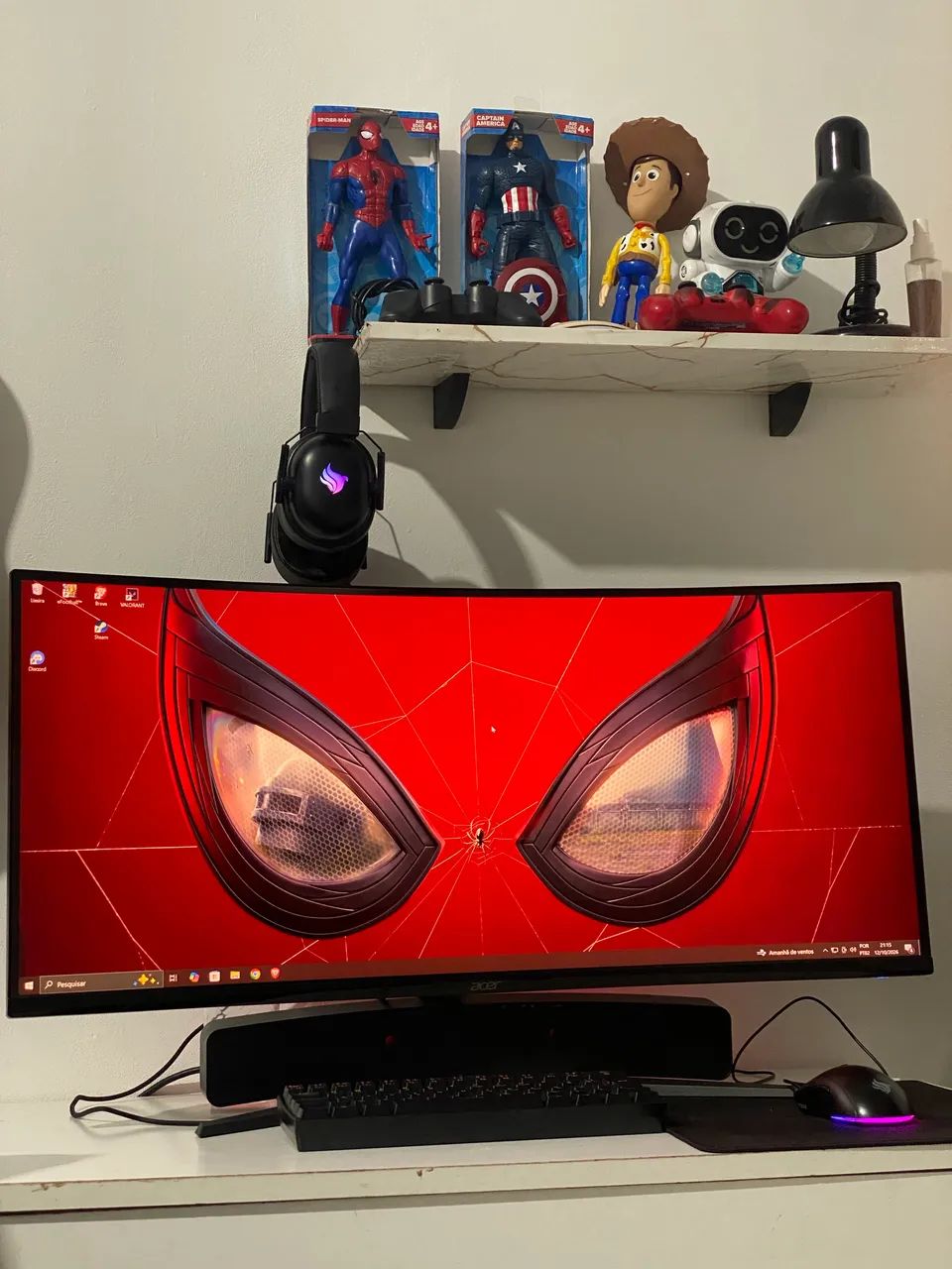PC Gamer com Tela Ultrawide 34 polegadas Curvo  - Foto 3