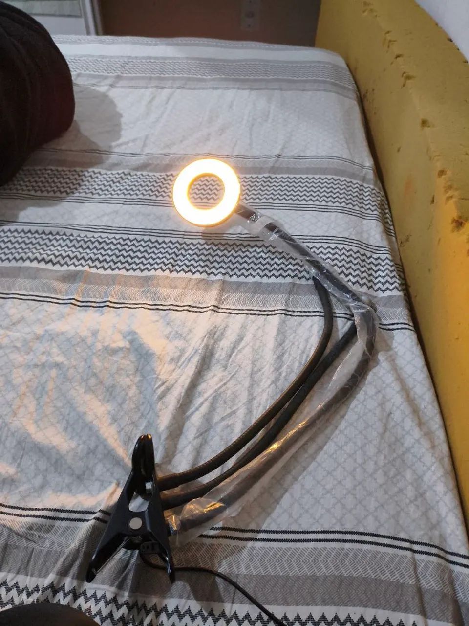Ring Light de mesa com braço articulado flexível - Foto 2
