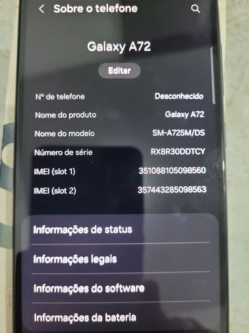Samsung A72 128GB  - Foto 3