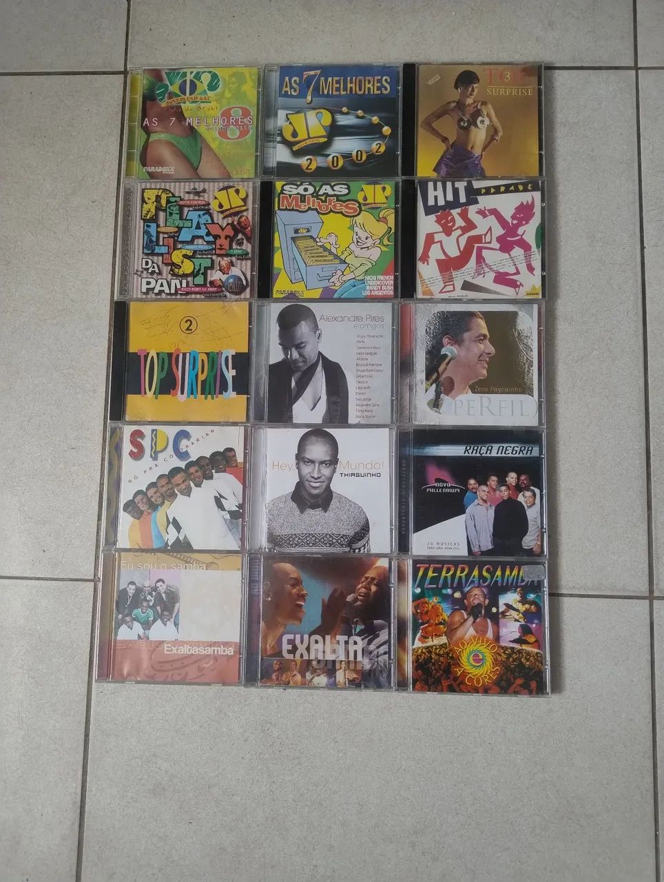 CD jovem pan e hits parente originais
