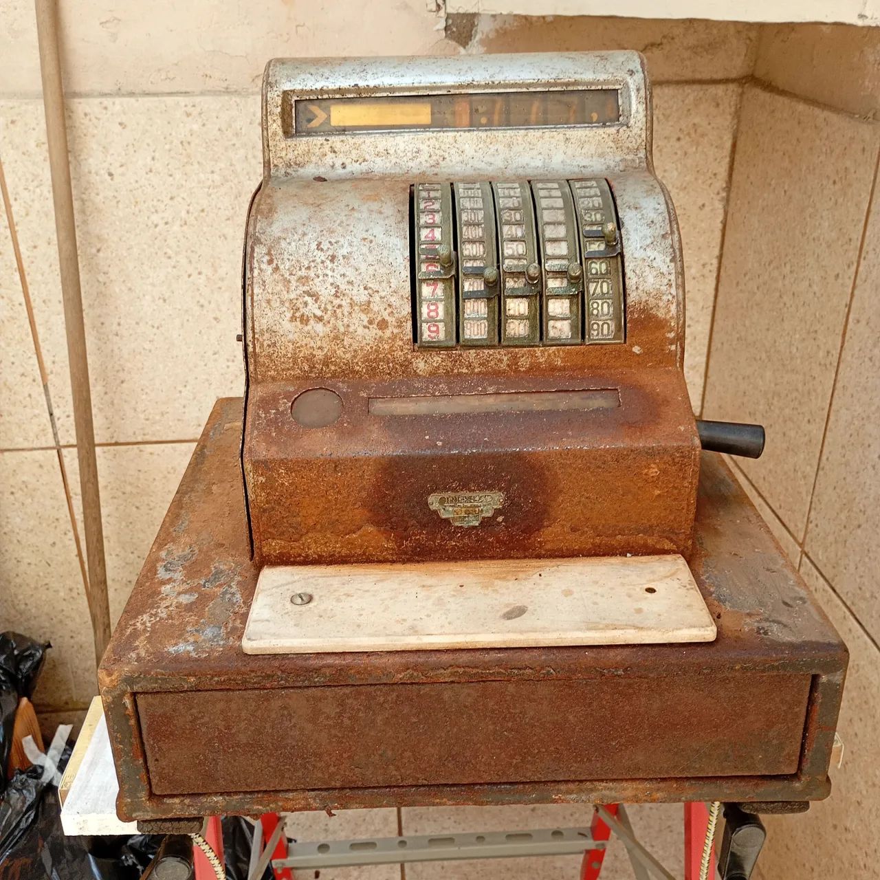 Máquina Registradora Antiga  - Foto 4