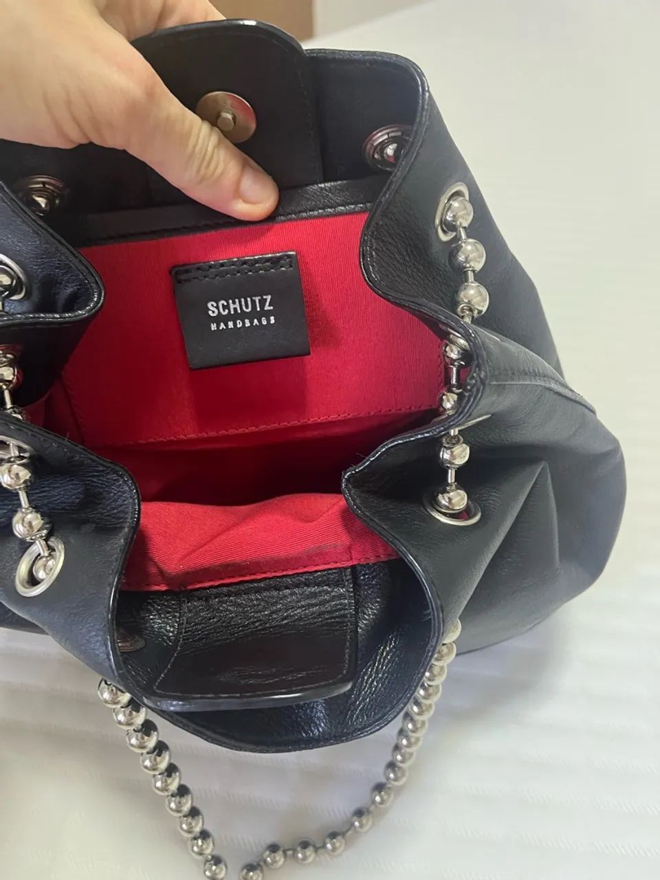 Bolsa Schutz couro original  - Foto 5