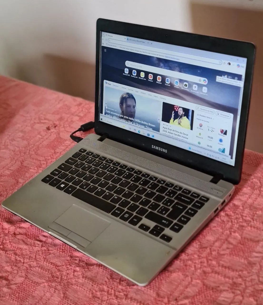 Notebook Samsung (NP370e4k) SSD 240