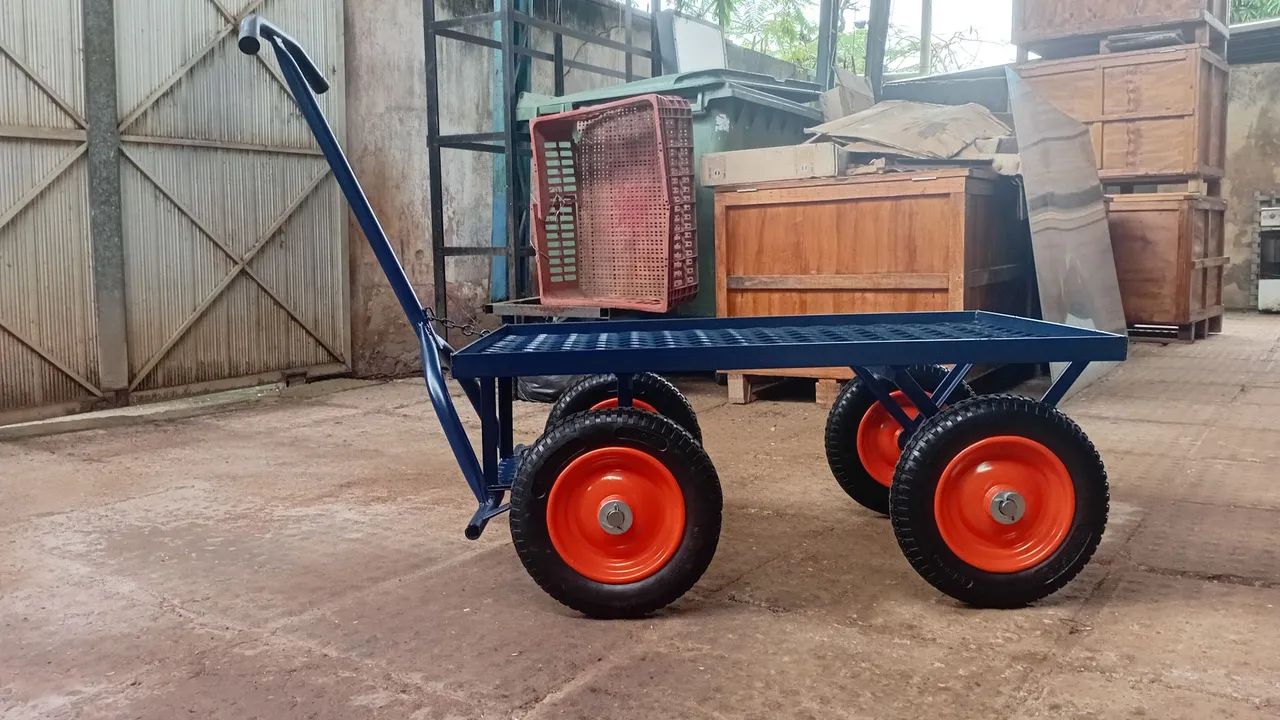 Carrinho plataforma 350 kg - Foto 4