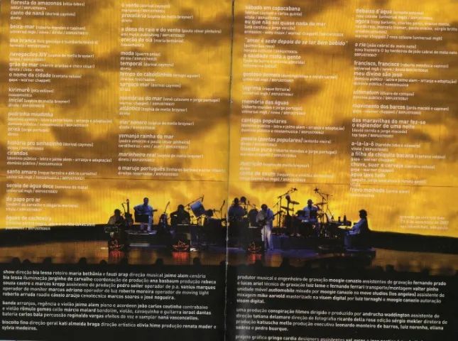 Dvd Maria Bethânia - Dentro Do Mar Tem Rio Ao Vivo - CDs, DVDs etc