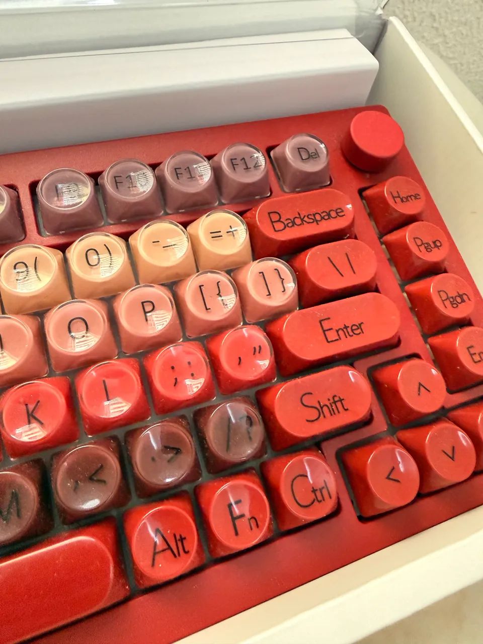Teclado K75 Vermelho - Foto 2